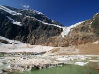 Gletschersee und Angel Glacier - Jasper NP